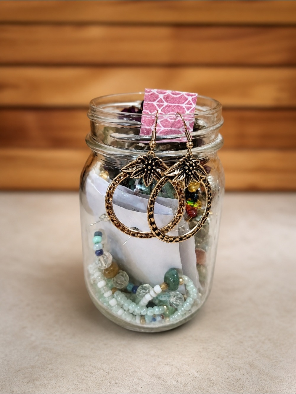Jewelry in a jar